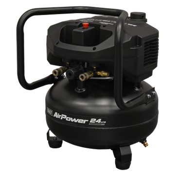 Sealey 24L Oil Free Belt Drive Vertical Compressor 2hp