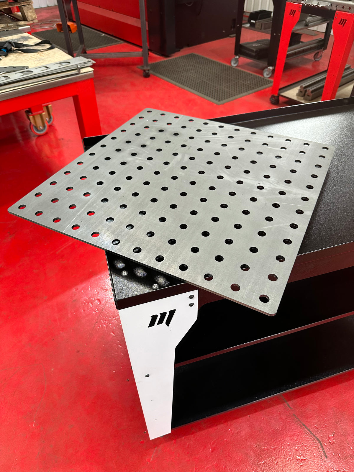 Fixture Plate Welding Table Bench Mig Tig 6mm or 8mm 1200xmm x 600mm, view 2