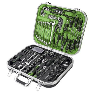 Sealey Premier Mechanic's Tool Kit 144pc - Hi-vis Green