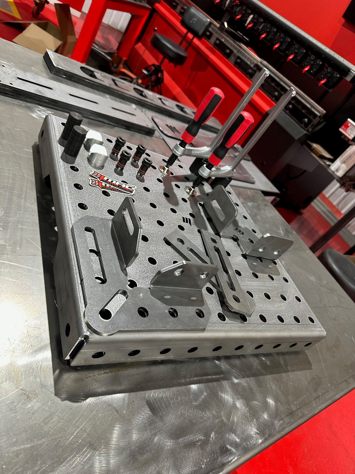 BASIC MiniPRO 520mm x 520mm Kit 1 Portable Weld Jig Table 16D Welding Table + Starter Tooling, view 4