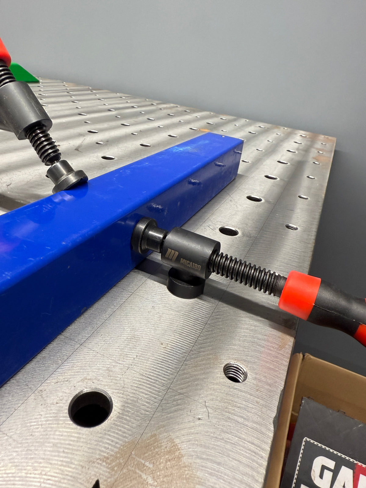 MAC 45D / 90D degree 150mm Screw Handle 16D Fixture Table Weld Clamp Welding, view 13