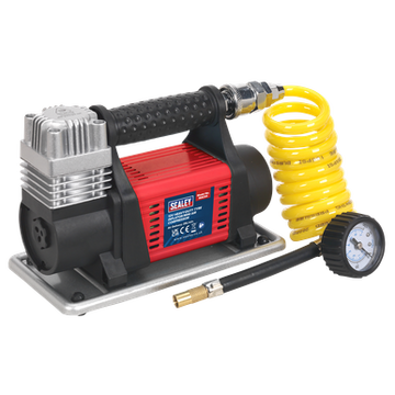 Sealey Heavy-duty Tyre Inflator/Mini Air Compressor 12V