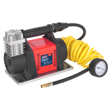 Sealey Heavy-duty Tyre Inflator/Mini Air Compressor 12V