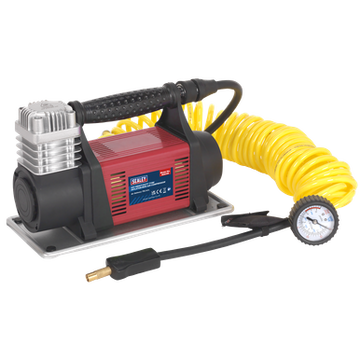 Sealey Heavy-duty Tyre Inflator/Mini Air Compressor 12V