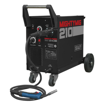 Sealey Professional Gas/Gasless MIG Welder with Euro Torch 210A