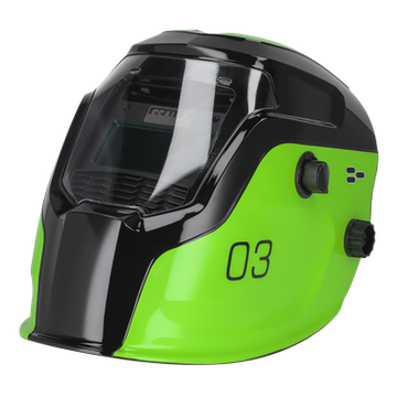 Sealey Auto Darkening Welding Helmet Shade 9-13 - Green