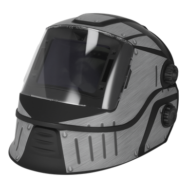 Sealey Auto Darkening Solar Powered Flip-up Welding Helmet Shade 9-13