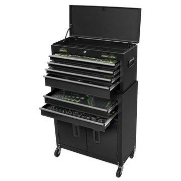 Sealey Topchest & Rollcab Combination 6 Drawer with 247pc Tool Kit