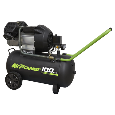Sealey 100L V-twin Direct Drive Air Compressor 3hp