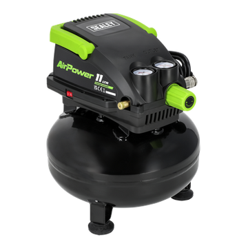 Sealey 11L Oil Free Direct Drive Air Compressor 0.5hp