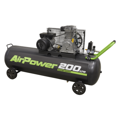 Sealey 200L Belt Drive Air Compressor 3hp