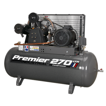 Sealey Premier 270L Belt Drive Air Compressor 7.5hp