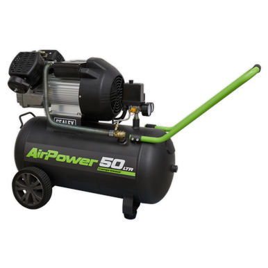 Sealey 50L V-twin Direct Drive Air Compressor 3hp