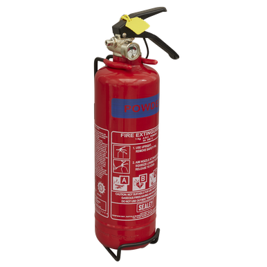Sealey Dry Powder Fire Extinguisher 1kg