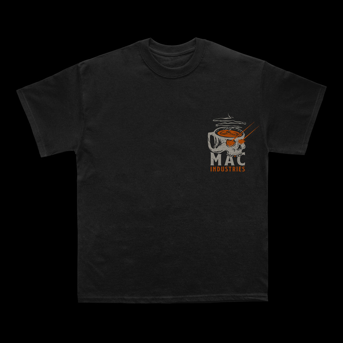 MAC Coffee First Skull T-shirt Unisex Oversized Fit
