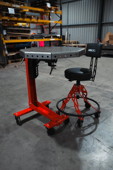 MAC Manipulator 16D Pivoting Welding Table