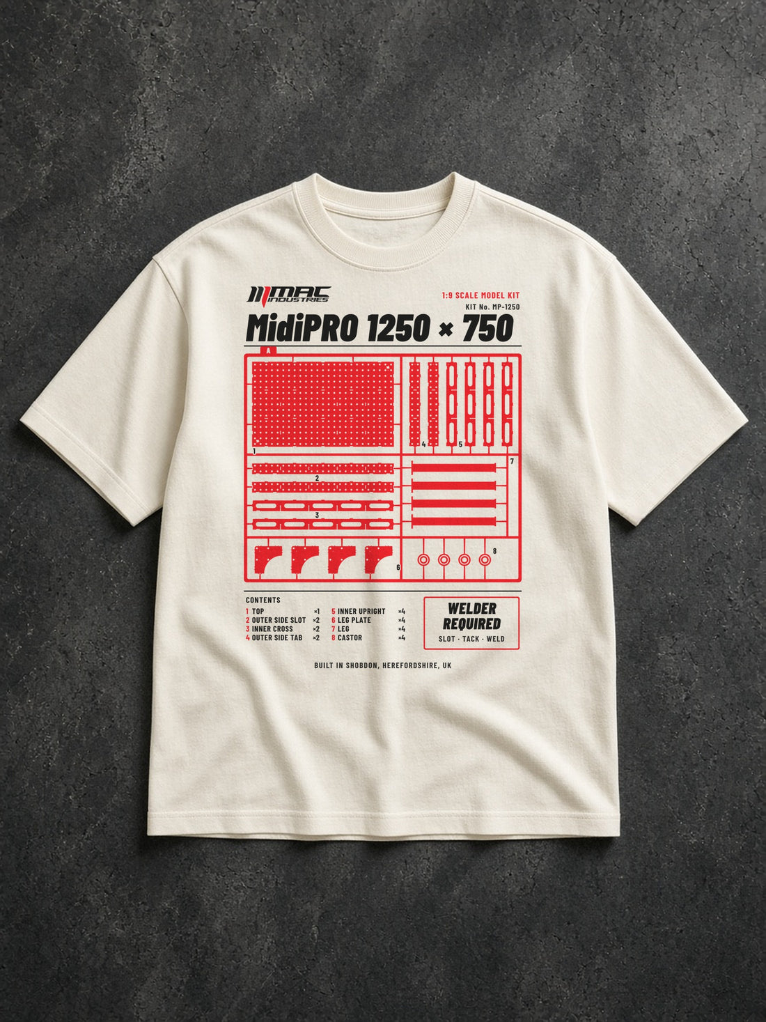 MAC MidiPRO Model Kit Tee