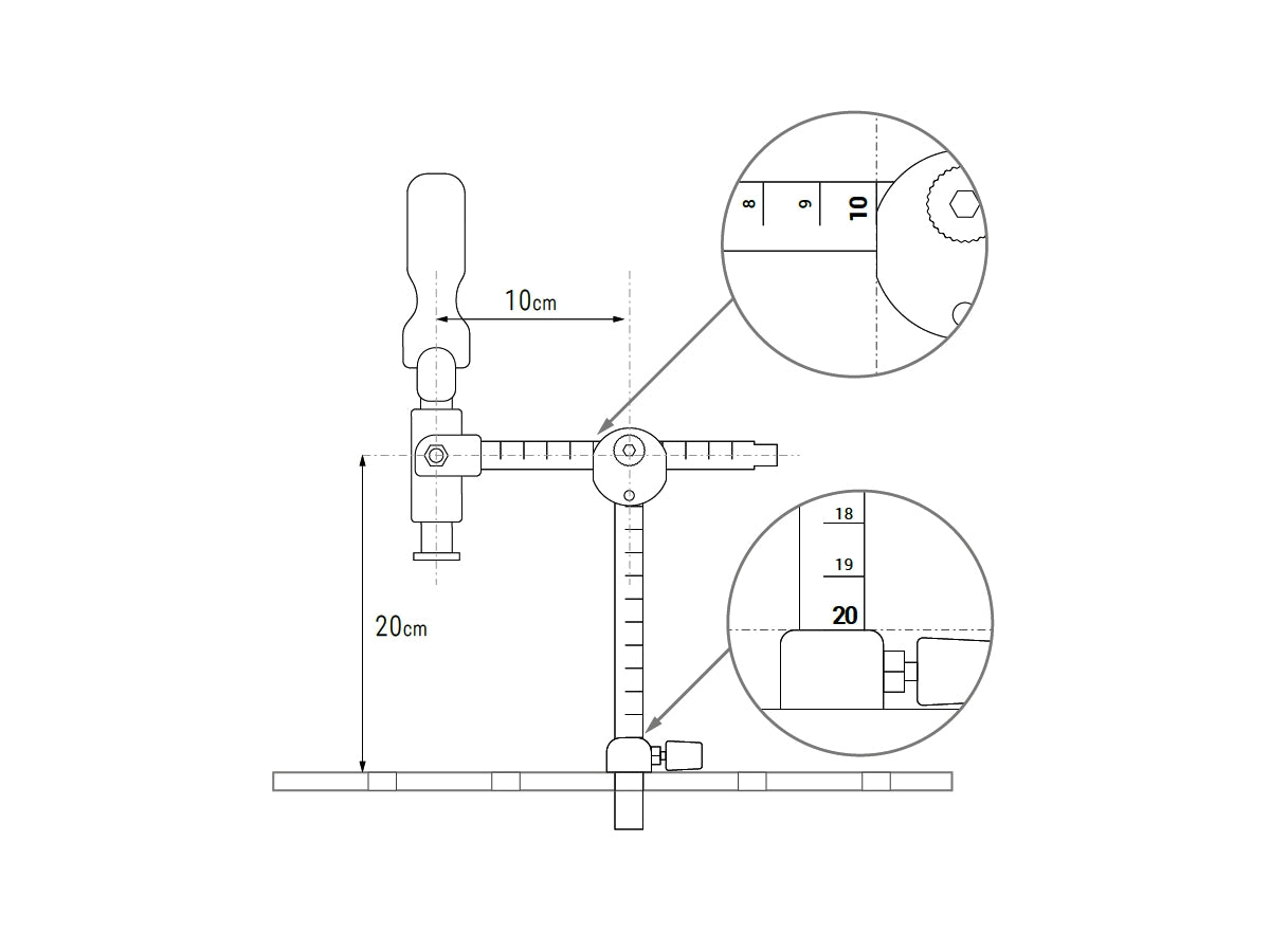 PIHER 16D TCP Fixture Weld Table Piston Clamp, view 6