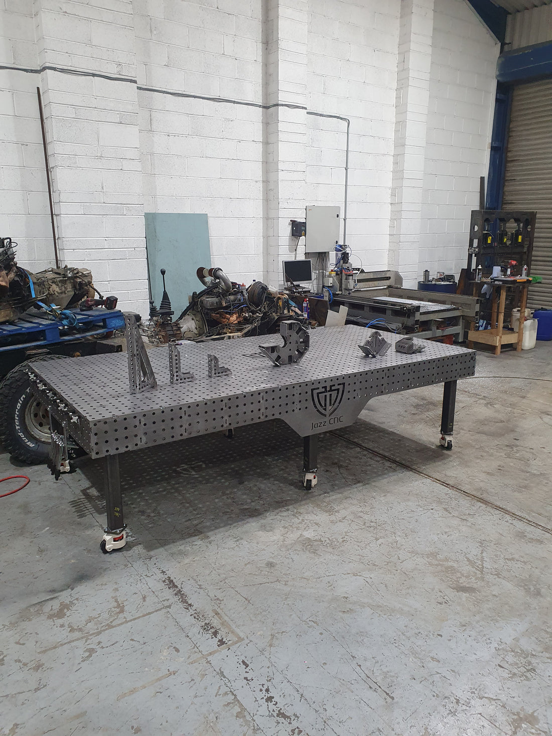 MAC PRO -10 Modular Fixture Weld Welding Table
