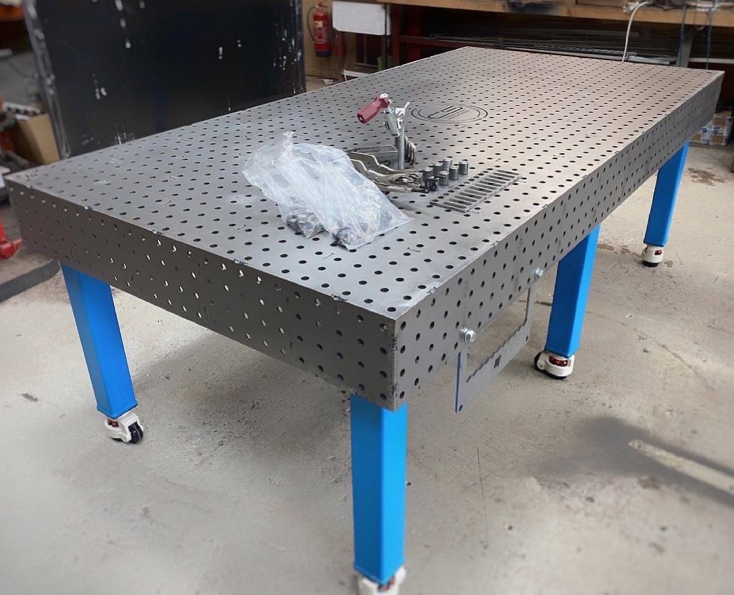 MAC PRO 8 Modular Fixture Weld Welding Table, view 2