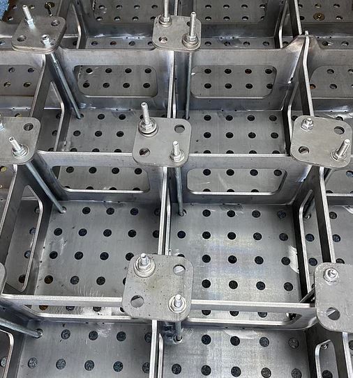 Assembly Bracket Plates Self Weld Weld Tables