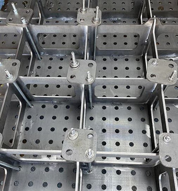 Assembly Bracket Plates Self Weld Weld Tables