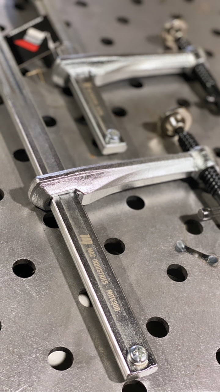 MAC STRONG TH 300MM 16D FIXTURE CLAMP, view 9