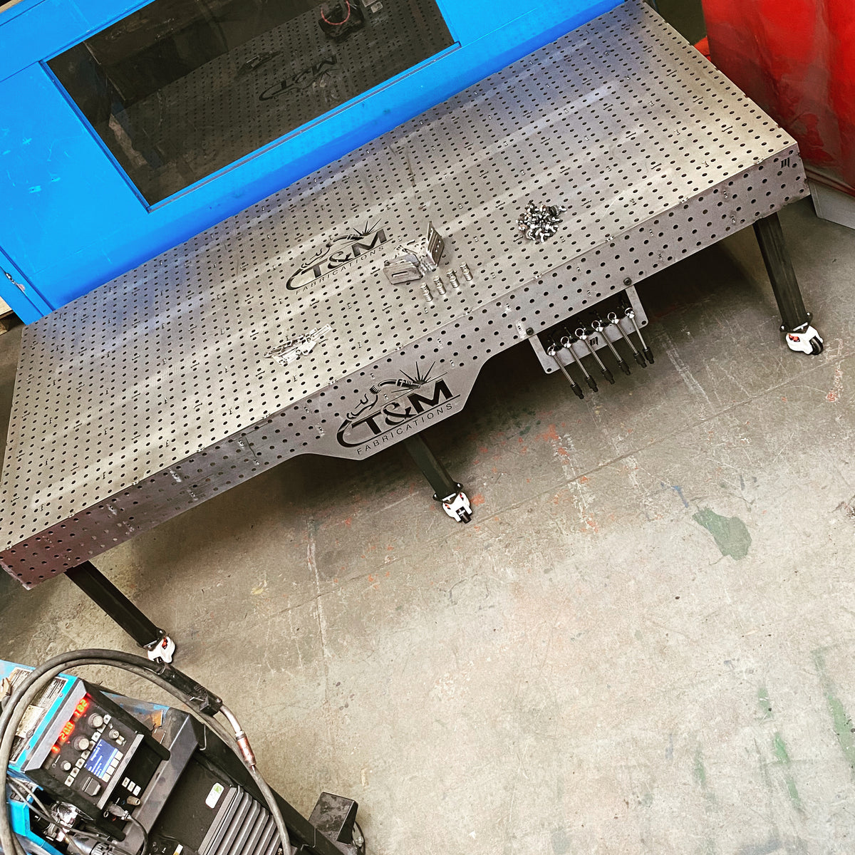 MAC PRO 6 Modular Fixture Weld Welding Table, view 16