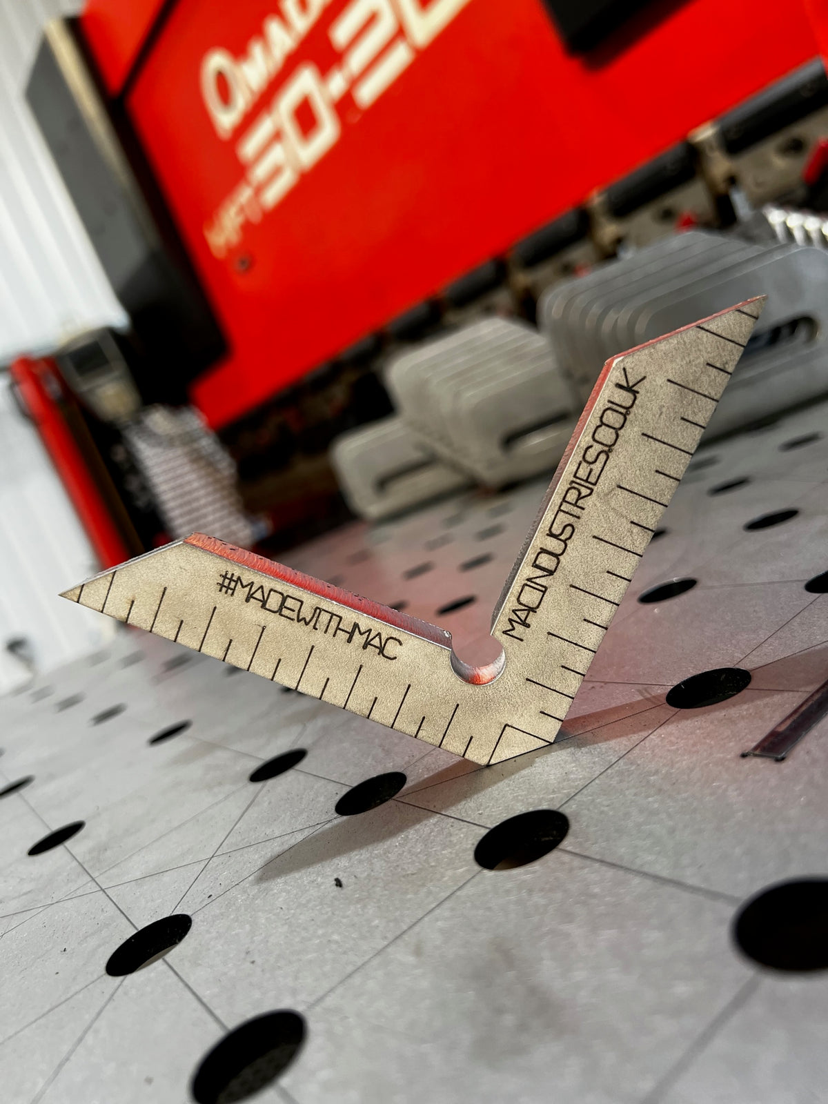 MAC Pocket Fabrication Square Stainless Steel FAB 100mm, view 2