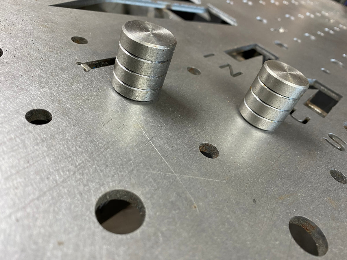 MAC Table Dogs Pins Stops Pack of 4x Stops Pins Weld Table Rest, view 3