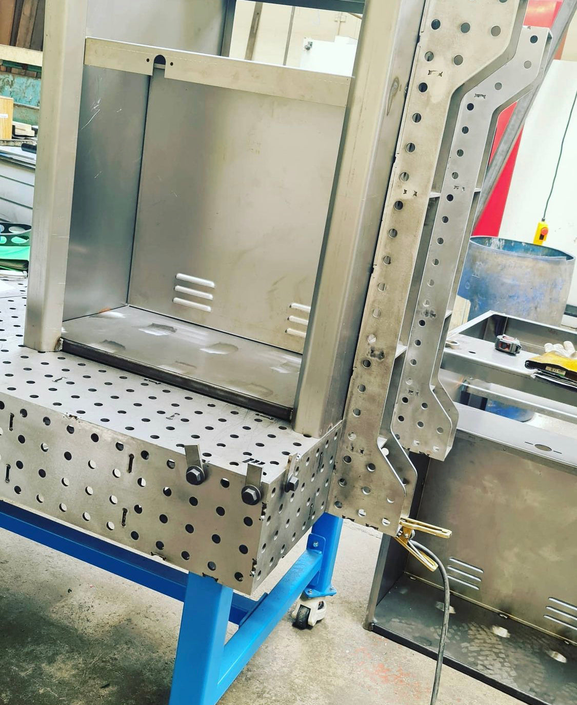 MAC 1000mm Upright Support Blocks / Stands Fixture Weld Table Tooling, view 4