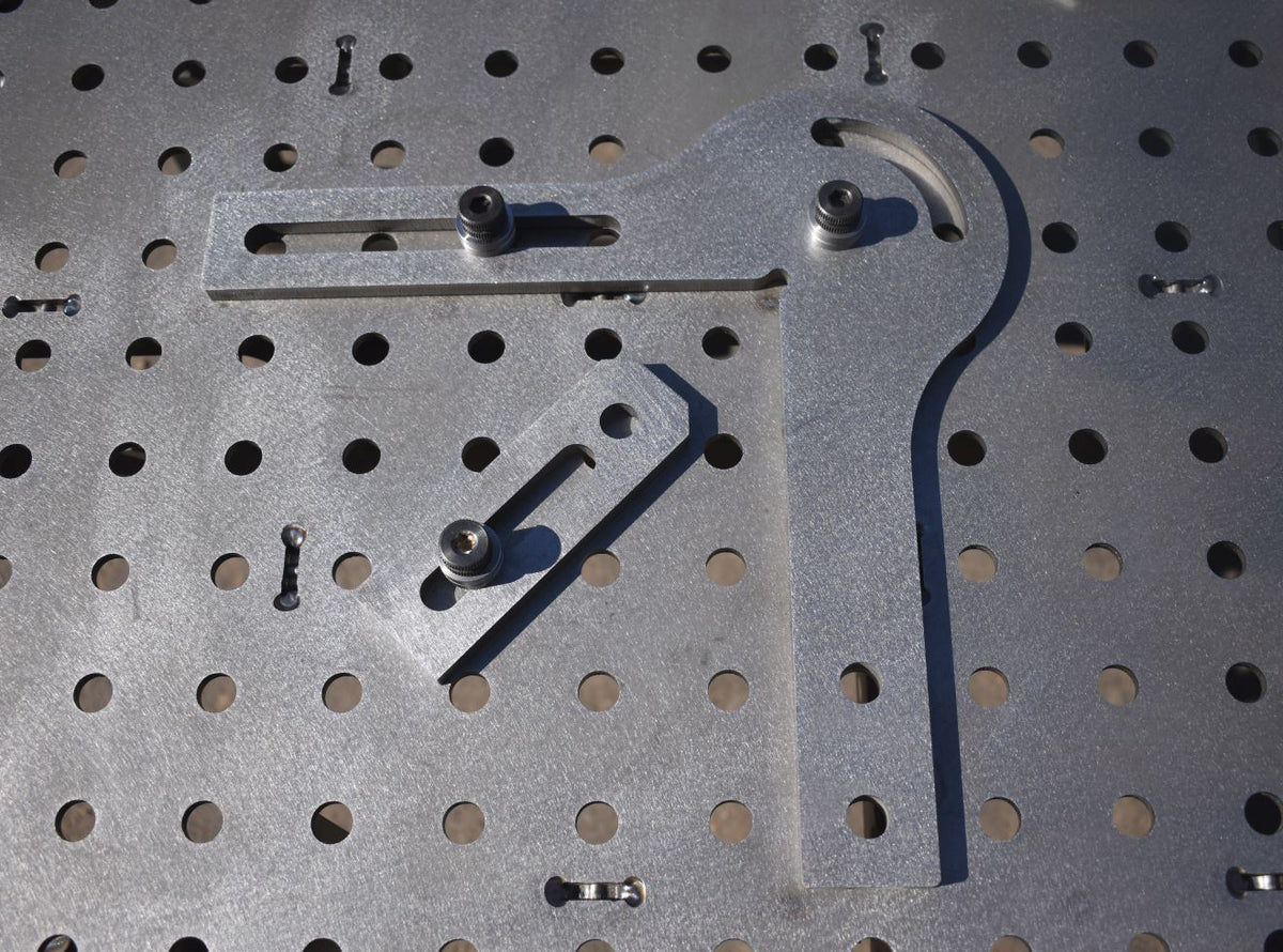 MAC 150mm Slotted Stop Tab (Pack of 2x) Fixture Weld Table Tooling, view 5