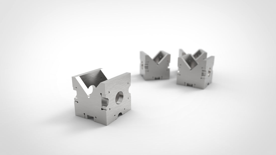 MAC 4no. V-Block 50mm Pipe Tube Stay Wedge Self Build