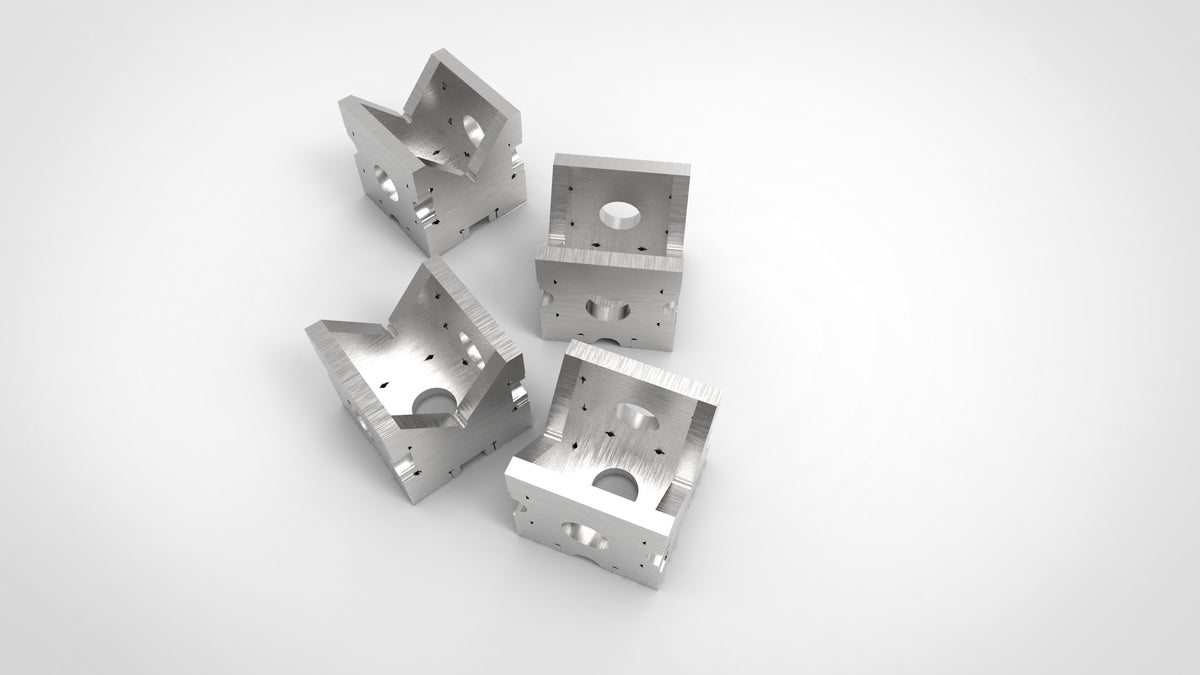 MAC 4no. V-Block 50mm Pipe Tube Stay Wedge Self Build, view 4
