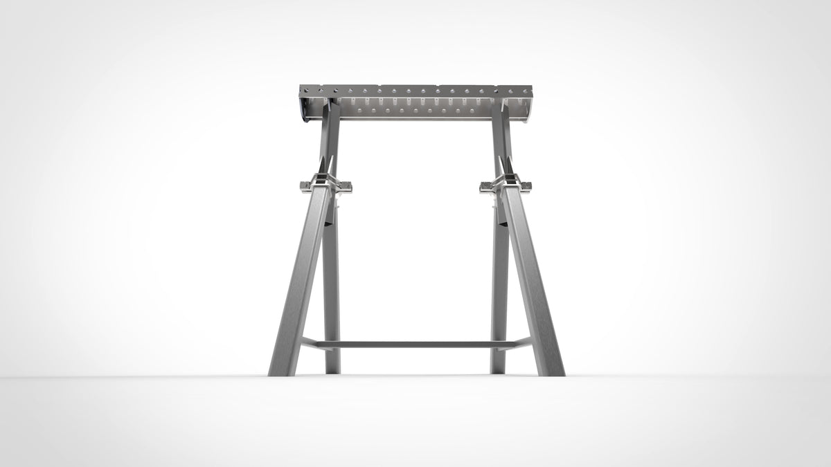 Pair of PRO Horse Adjustable Height 800- 1050mm Fabrication Horse Fixture Table Bench Rest, view 16