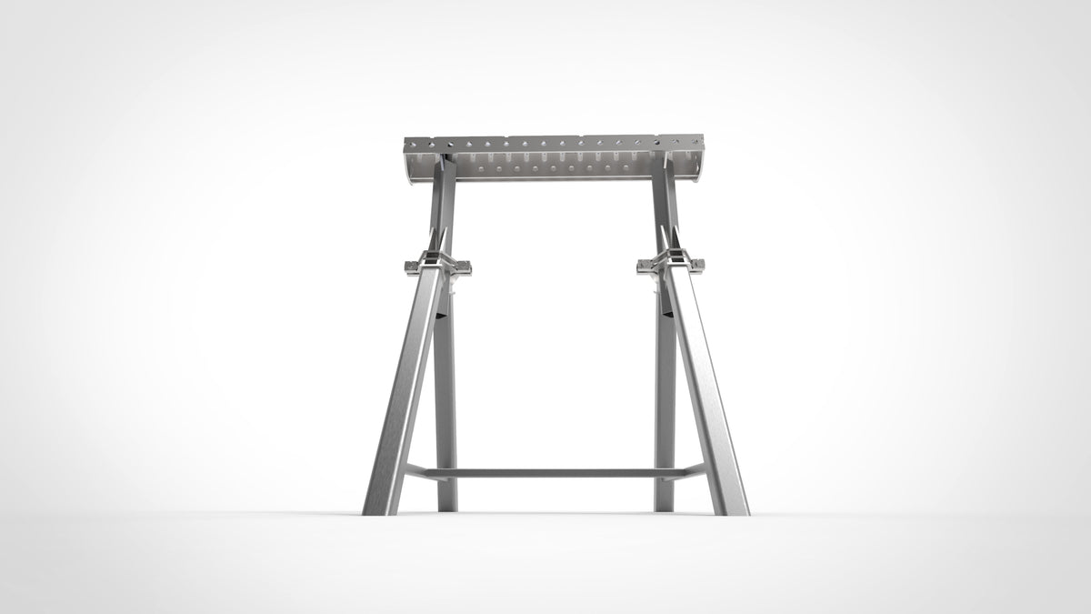 Pair of PRO Horse Adjustable Height 800- 1050mm Fabrication Horse Fixture Table Bench Rest, view 22