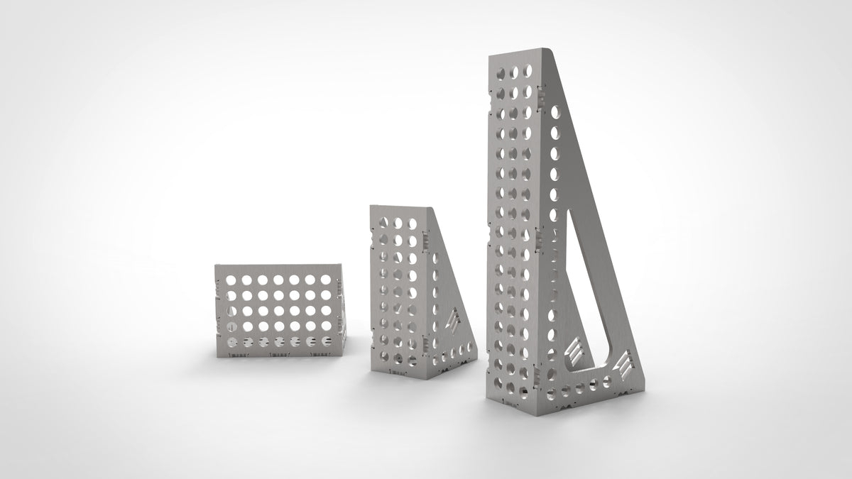 MAC PRO Square 3P Starter Set Fixture Modular Weld Table Tooling, view 2