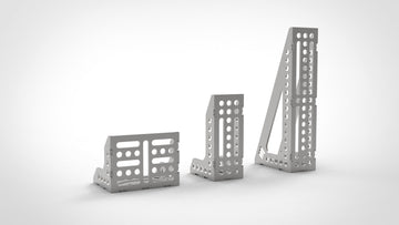 MAC PRO Slotted Square 3P Starter Set Fixture Modular Weld Table Tooling