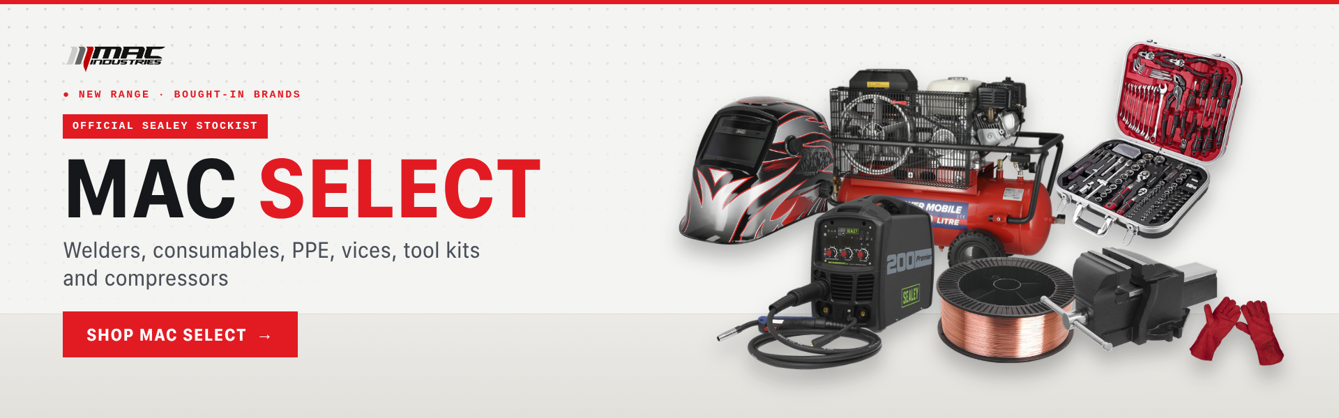 MAC Select – official Sealey stockist